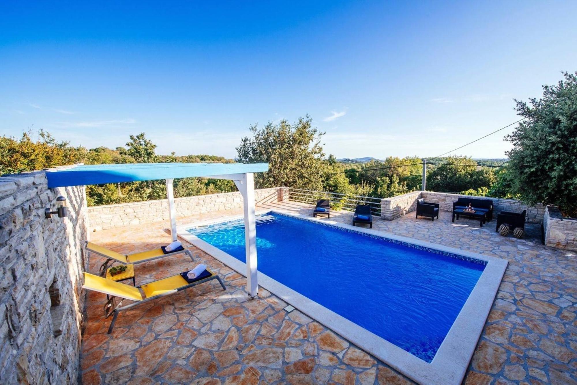 My Dalmatia - Holiday Home Korlat With Private Pool Benkovac Kültér fotó